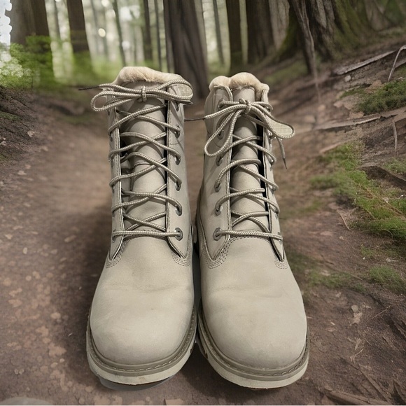 Timberland ✨ Lucia • 6" Waterproof • Warm Lined Boots • Size: 9.5 Women’s - Picture 6 of 12
